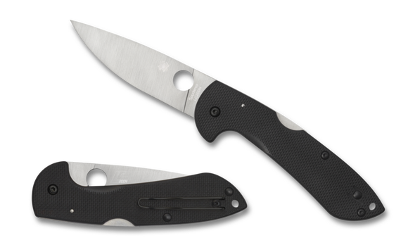 SPYDERCO C247GP SIREN LANCE CLINTON LC200N STEEL G10 HANDLE FOLDING KNIFE. - Discontinued