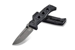 BENCHMADE 275GY-1 SIBERT ADAMAS AXIX CPM-CRUWEAR STEEL FOLDING KNIFE.