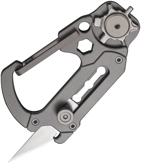 CIVIVI KNIVES CIVC200451 POLYMORPH TI CARABINER TOOL FOLDING KNIFE