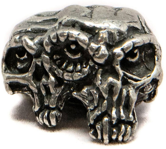 SCHMUCKATELLI CO SMUKGTP GEMINI TWINS SKULL BEAD