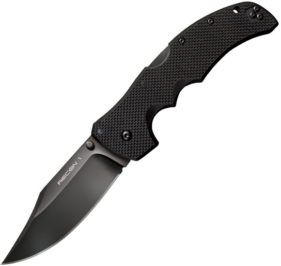 COLD STEEL 27BC RECON 1 LOCKBACK G10 HANDLE CPM-S35VN STEEL PLAIN FOLDING KNIFE