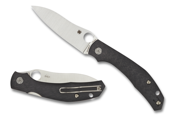 SPYDERCO C241CFP KAPARA S30V STEEL ALISTAIR PHILLIPS REDBACK FOLDING KNIFE.