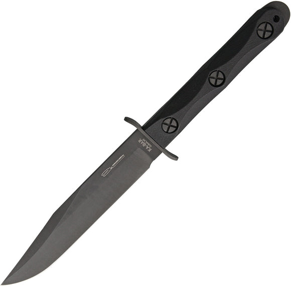 KABAR EK KNIVES EK MODEL 5 EK45 FIXED BLADE KNIFE WITH SHEATH.