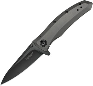 KERSHAW 2200 GRID ASSISTED FRAME LOCK PLAIN EDGE FOLDING KNIFE.