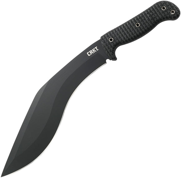 CRKT 2742 KUK KUKRI STYLE MACHETE FIXED BLADE KNIFE WITH SHEATH