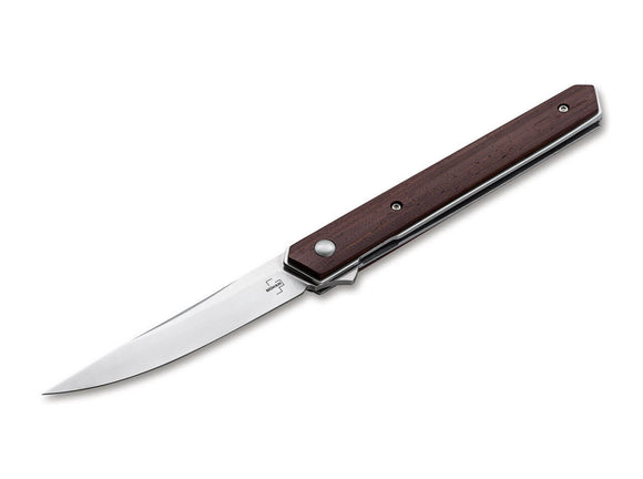 BOKER 01BO168 BOKER PLUS KWAIKEN AIR COCOBOLO VG10 LUCAS BURNLY FOLDING KNIFE