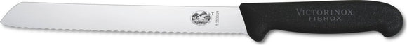 SWISS ARMY VICTORINOX 47547.US2 FIBROX PRO 10.25 INCH CURVED BREAD KITCHEN KNIFE