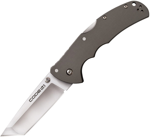 COLD STEEL 58PT CODE-4 TANTO POINT S35VN STEEL FOLDING KNIFE