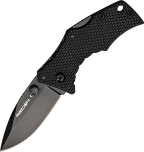 COLD STEEL 27TDS MICRO RECON 1 SPEAR POINT AUS-8A STEEL FOLDING KNIFE