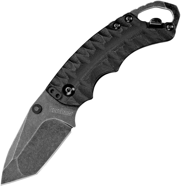 KERSHAW 8750TBLKBW SHUFFLE II BLACK 8CR13MOV STEEL PLAIN EDGE FOLDING KNIFE.