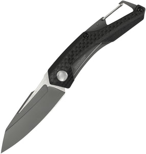 KERSHAW 1220 REVERB FRAME LOCK G10/CARBON FIBER HANDLE FOLDING KNIFE.