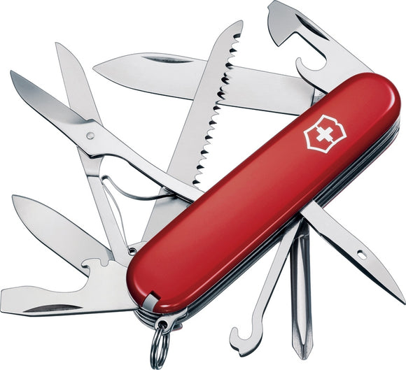 SWISS ARMY VICTORINOX 1.4713-033-X2 FIELDMASTER RED MULTI FUNCTION POCKET KNIFE.