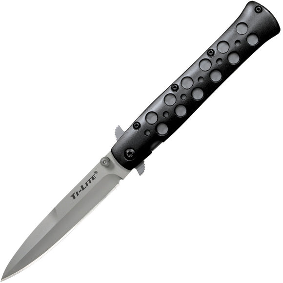 COLD STEEL 26B4 TI-LITE TI LITE 4″ ALUMINIUM HANDLE S35V STEEL FOLDING KNIFE