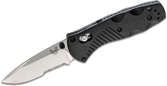 BENCHMADE 585S OSBORNE MINI BARRAGE AXIS 154CM SATIN ASSISTED FOLDING KNIFE - DISCONTINUED