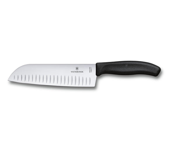 SWISS ARMY VICTORINOX 6.8523.17 SANTOKU 17CM 7 INCH GRANTON KITCHEN KNIFE.