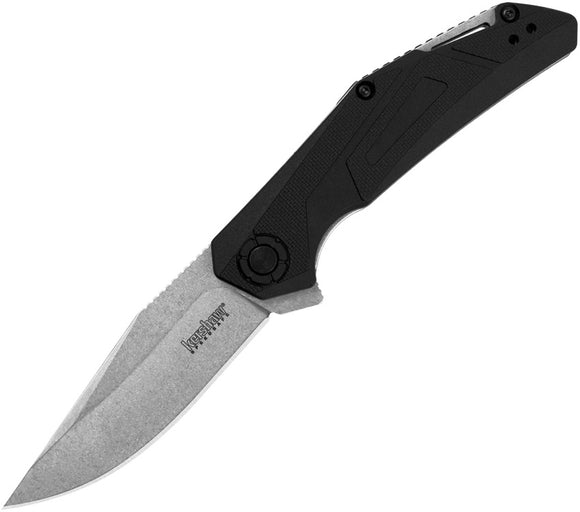 KERSHAW 1370 CAMSHAFT LINERLOCK ASSISTED 4CR14MOV STEEL FOLDING KNIFE.