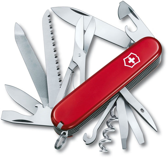 SWISS ARMY VICTORINOX 1.3763-X3 RANGER RED MULTI FUNCTION POCKET KNIFE