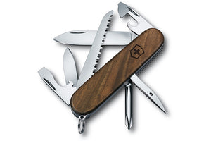 SWISS ARMY VICTORINOX 1.4611.63-X1 HIKER WALNUT MULTI FUNCTION POCKET KNIFE