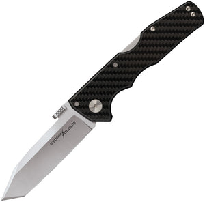 COLD STEEL 21TU STORM CLOUD CPM-20CV G10/CF HANDLE LOCK BACK FOLDING KNIFE