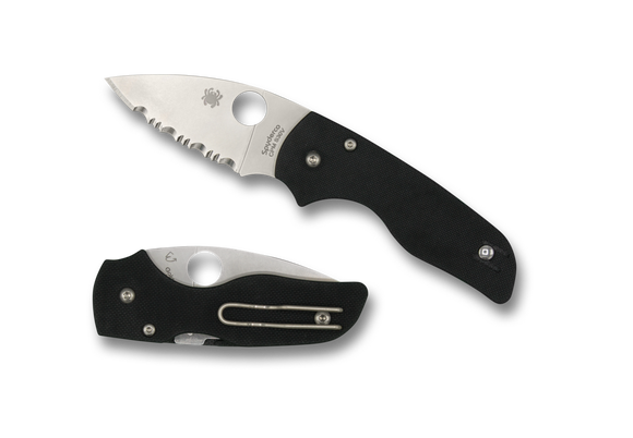 SPYDERCO C230GS LIL NATIVE SPYDEREDGE G10 HANDLE CPM S30V STEEL FOLDING KNIFE.