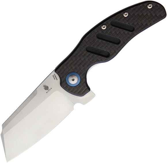 KIZER CUTLERY KIV5488C3  X LARGE SHEEPDOG CONAWAY DESIGNED CF 154CM FOLDING KNIFE