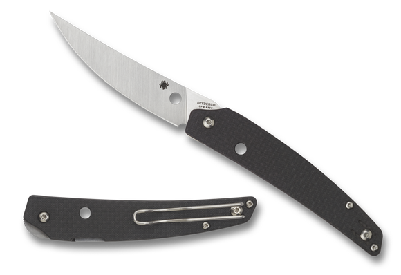 SPYDERCO C242CFP IKUCHI PAUL ALEXANDER CPM-S30V STEEL CF/G1 HANDLE FOLDING KNIFE