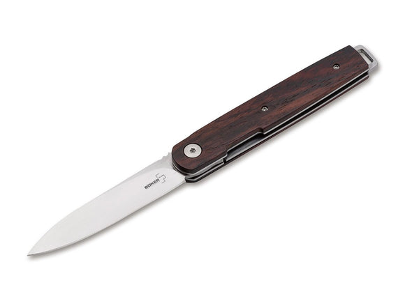 BOKER 01BO080 LRF COCOBOLO KANSEI MATSUNO VG10 STEEL LINERLOCK FOLDING KNIFE