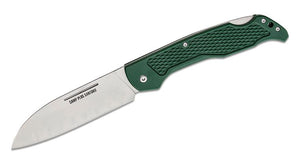 ONTARIO 4305 CAMP PLUS SANTOKU STAINLESS STEEL FOLDING KNIFE.