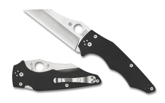 SPYDERCO C253GP YOJUMBO CPM S30V STEEL COMPRESSION LOCK G10 HANDLE FOLDING KNIFE