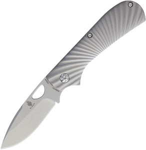 KIZER CUTLERY KI3507 ZIPSLIP SLIPJOINT S35VN BLADE STEEL FOLDING KNIFE.