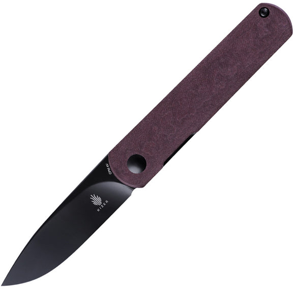 KIZER CUTLERY KI3499R3 FEIST LINERLOCK RICHLITE CPM4V BLADE STEEL FOLDING KNIFE.