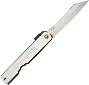 HIGONOKAMI HIGO HIGO07SL TRIPLE LAYERED SK5 CARBON STEEL FOLDING KNIFE.