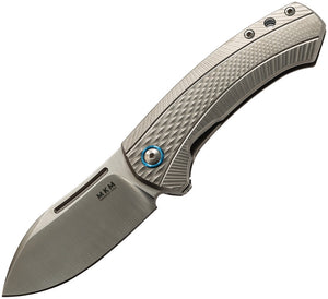 MKM MKML021 COLVERA FRAMELOCK LIONSTEEL M390 STEEL TI HANDLE FOLDING KNIFE.