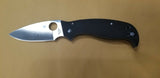 SPYDERCO C140G SUPERLEAF DISCONTINUED VG10 FOLDING KNIFE. ESTATE COLLECTION