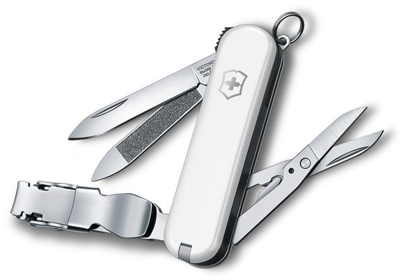 SWISS ARMY VICTORINOX 0.6463.7-X5 NAIL CLIP 580 WHITE MULTI POCKET KNIFE