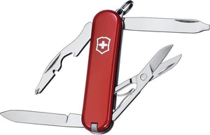 SWISS ARMY VICTORINOX 0.6363-033-X1 RAMBLER RED MULTI FUNCTION POCKET KNIFE.