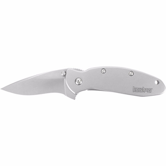 KERSHAW 1620FL SCALLION FRAME LOCK PLAIN EDGE KEN ONION DESIGN FOLDING KNIFE.