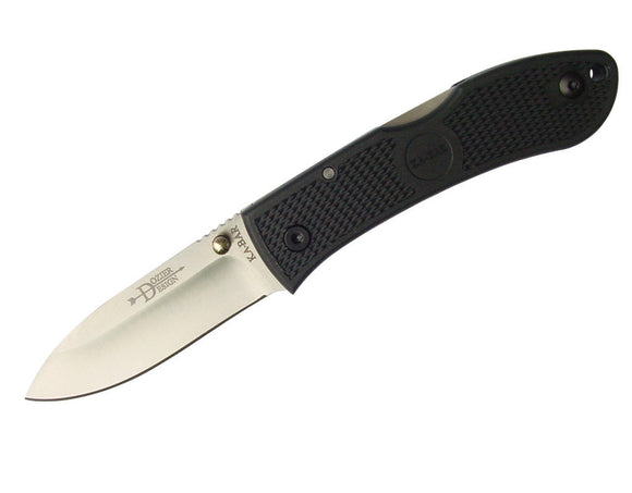 KABAR 4062 DOZIER PRECISION HUNTER PLAIN EDGE FOLDING KNIFE.