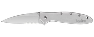 KERSHAW 1660ST LEEK KEN ONION DESIGNED COMBO EDGE FOLDING KNIFE. MADE IN USA