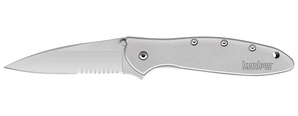 KERSHAW 1660ST LEEK KEN ONION DESIGNED COMBO EDGE FOLDING KNIFE. MADE IN USA