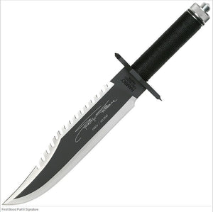 RAMBO RB9295 PART II STALLONE SIGNATURE EDITION HOLLYWOOD COLLECTIBLES KNIFE.