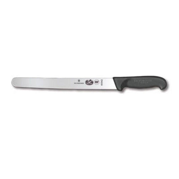 SWISS ARMY VICTORINOX 40542 10 INCH HAM FIBROX HANDLE KITCHEN KNIFE.