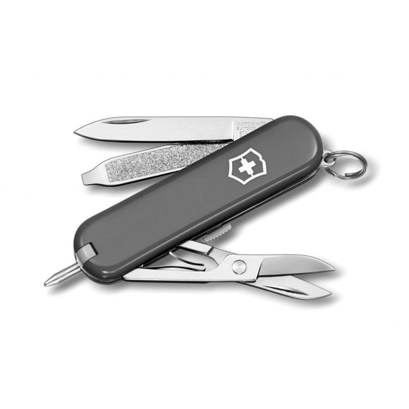 SWISS ARMY VICTORINOX 54093 0.6225.3R-X1 SIGNATURE BLACK FOLDING POCKET KNIFE.