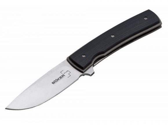 Boker 01bo742 brad zinker boker plus fr g10 handle vg10 steel folding knife.