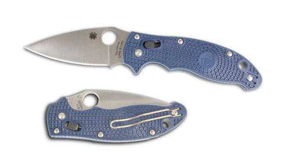 SPYDERCO C101PDBL2 MANIX 2 DARK BLUE CPM S110V BLADE STEEL FOLDING KNIFE