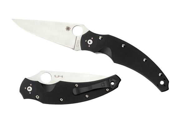 SPYDERCO C218GP OPUS G10 HANDLE CPM-S30V STEEL FOLDING KNIFE.