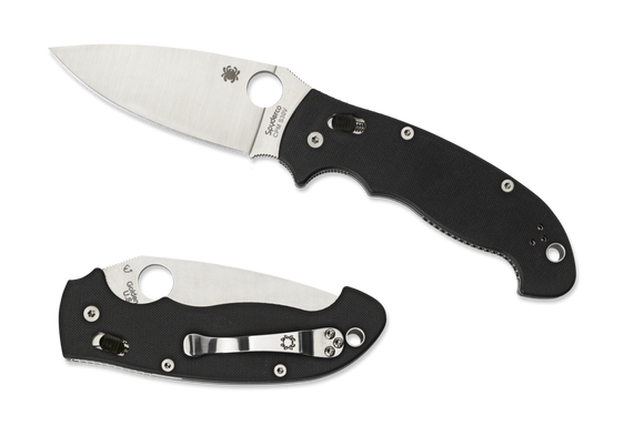 SPYDERCO C95GP2 MANIX-2 XL PLAIN EDGE FOLDING KNIFE. OVERSIZED VERSION.