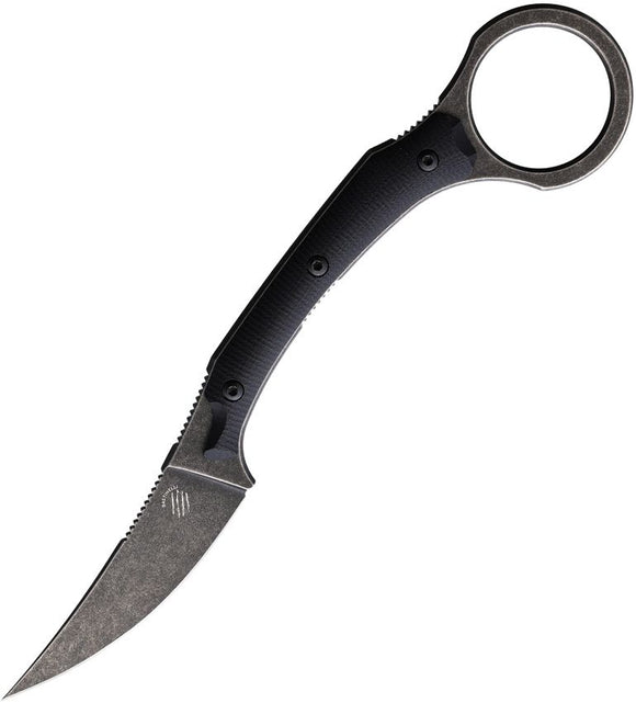 BASTINELLI CREATIONS BAS248 DOPAMINE M390 STEEL FIXED BLADE KNIFE W/SHEATH. - S&R KNIVES INC