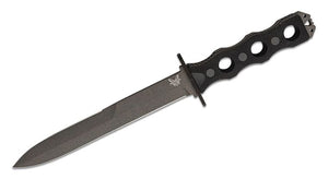 BENCHMADE 185BK SOCP GREG THOMPSON CPM - 3V STEEL FIXED BLADE KNIFE WSHEATH. - S&R KNIVES INC