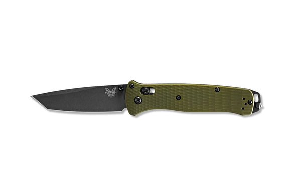 BENCHMADE 537GY - 1 BAILOUT CPM - M4 STEEL TANTO POINT AXIS LOCK FOLDING KNIFE. - S&R KNIVES INC